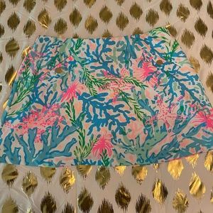 BNWT Lilly Pulitzer Coral Bay Madison Skort